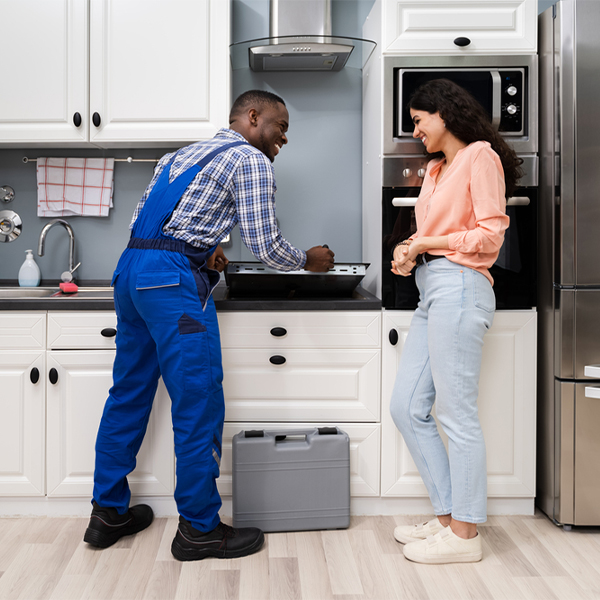 what kind of warranty do you offer on your cooktop repair services in Benona MI